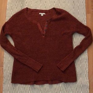 American Eagle Henley Sweater